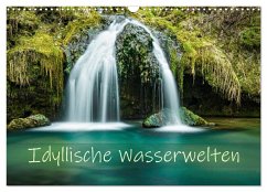 Idyllische Wasserwelten (Wandkalender 2025 DIN A3 quer), CALVENDO Monatskalender - Calvendo;Scheurer, Monika