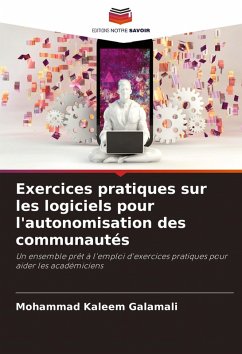 Cover Exercices pratiques sur les logiciels pour l'autonomisation des communautés