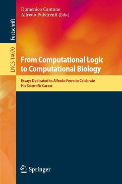 Cover From Computational Logic to Computational Biology (eBook, PDF)