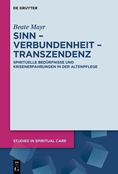 Sinn - Verbundenheit - Transzendenz (eBook, PDF) - Mayr, Beate
