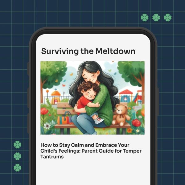 Surviving the Meltdown, How to Stay Calm and Embrace Your Child's Feelings: Temper Tantrum Guide for Parents (eBook, ePUB) Surviving the Meltdown, How to Stay Calm and Embrace Your Child's Feelings: Temper Tantrum Guide for Parents (eBook, ePUB)
