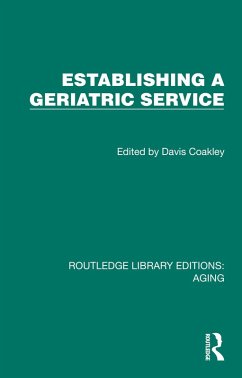 Cover Establishing a Geriatric Service (eBook, PDF)
