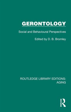 Cover Gerontology (eBook, PDF)
