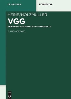 Cover VGG - Verwertungsgesellschaftengesetz