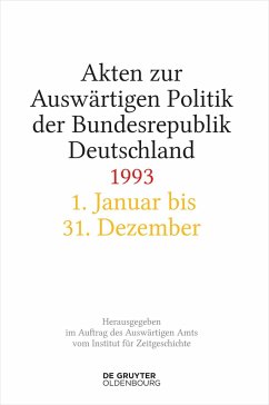 Akten zur Auswärtigen Politik der Bundesrepublik Deutschland 1993