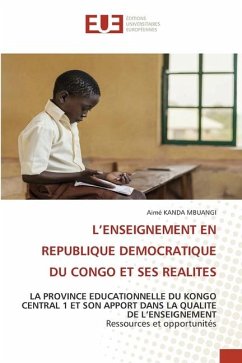 Cover L'ENSEIGNEMENT EN REPUBLIQUE DEMOCRATIQUE DU CONGO ET SES REALITES
