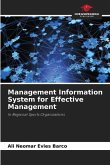 Management Information System for Effective Management