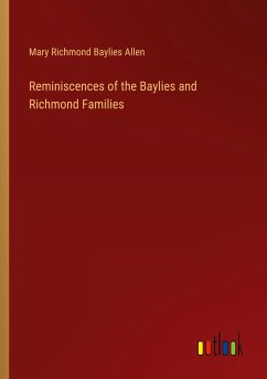 Reminiscences of the Baylies and Richmond Families