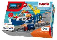 Märklin 72223 H0 Märklin my world - Frachtschiff und Hafenkran