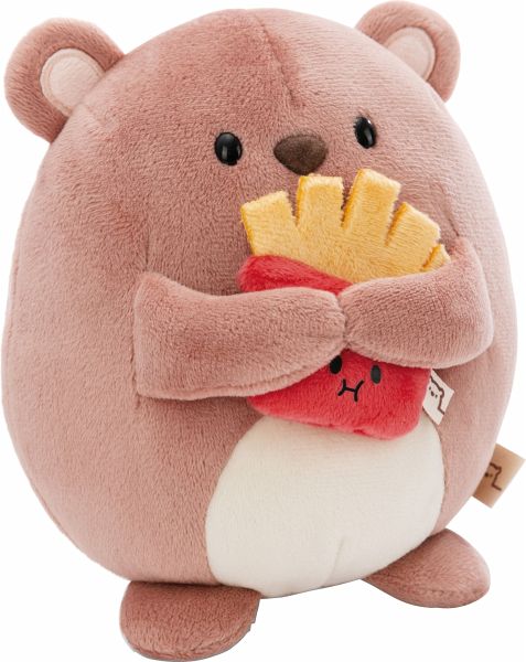 Kuscheltier mymochi Bär Nomo 27cm mit Pommes Kuscheltier mymochi Bär Nomo 27cm mit Pommes