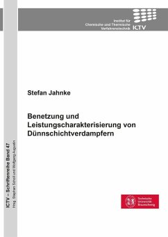 Cover Benetzung und Leistungscharakterisierung von Dünnschichtverdampfern (eBook, PDF)