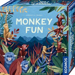 Cover KOSMOS 683740 - Monkey Fun, Gerangel um die 4er-Reihe, Familienspiel