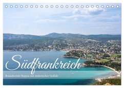 Südfrankreich - Bezaubernde Region mit malerischer Vielfalt (Tischkalender 2025 DIN A5 quer), CALVENDO Monatskalender