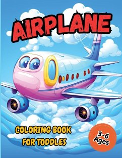 Airplane Coloring Book For Toddler - Tobba