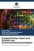 Pragmatischer Input und Einsatz von Kommunikationsstrategien