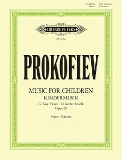 Cover Music for Children: 12 easy pieces for Piano (1935) für Klavier solo op. 65 -Kindermusik-