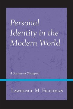 Personal Identity in the Modern World - Friedman, Lawrence M.