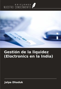 Cover Gestión de la liquidez (Eloctronics en la India)
