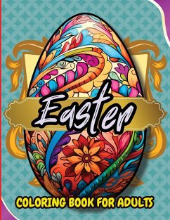 Easter Coloring Book For Adults - Tobba