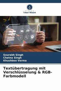 Textübertragung mit Verschlüsselung & RGB-Farbmodell - Singh, Sourabh;Singh, Chetna;Verma, Khushboo