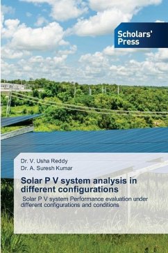 Solar P V system analysis in different configurations - Reddy, Dr. V. Usha;Kumar, Dr. A. Suresh
