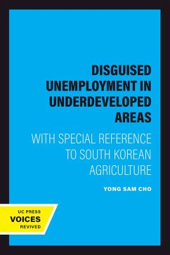 Cover Disguised Unemployment in Underdeveloped Areas (eBook, ePUB)