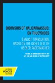 Dionysius of Halicarnassus: On Thucydides (eBook, ePUB)