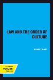 Law and the Order of Culture (eBook, ePUB)