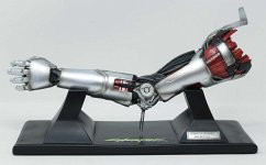 Diorama Cyberpunk Silverhand Arm Replica, 30 cm