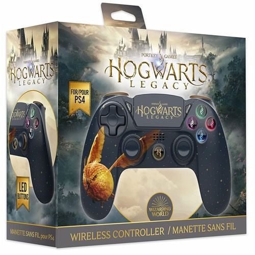 Freaks & Geeks, Harry Potter Hogwarts Legacy Golden Snidget Wireless Controller für PS4/PS5 komp. Freaks & Geeks, Harry Potter Hogwarts Legacy Golden Snidget Wireless Controller für PS4/PS5 komp.
