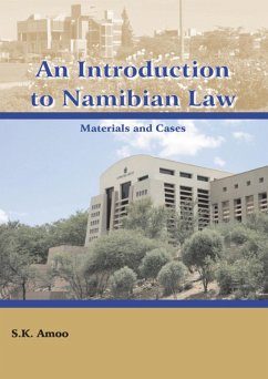 An Introduction to Namibian Law (eBook, ePUB) - Amor, S. K.