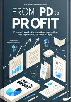 Cover From PDF to Profit: How Students Can Monetize Knowledge with E-Books (eBook, ePUB)