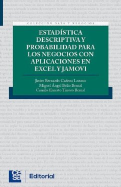 Cover Estadística descriptiva y probabilidad para los Negocios con aplicaciones en excel y jamovi (eBook, ePUB)