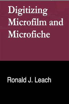 Cover Digitizing Microfilm and Microfiche (eBook, ePUB)