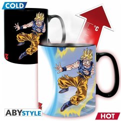 DRAGON BALL-Mug Heat Change-GokuVSBuu