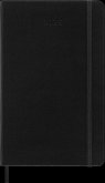 Moleskine 12 Monate Tageskalender 2025, Large, Schwarz