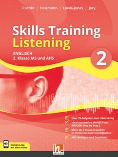 Skills Training   Listening 2 (LP 2023) - Puchta, Herbert;Holzmann, Christian;Lewis-Jones, Peter