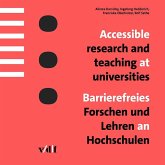 Accessible research and teaching at universities / Barrierefreies Forschen und Lehren an Hochschulen