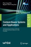 Context-Aware Systems and Applications