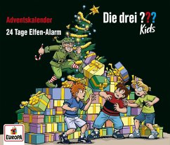 Die drei ??? Kids - Adventskalender 24 Tage Elfen Alarm - Pfeiffer, Boris