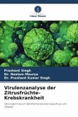 Virulenzanalyse der Zitrusfrüchte-Krebskrankheit