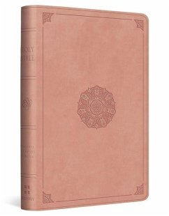 Cover ESV Compact Bible (Trutone, Blush Rose, Emblem Design)