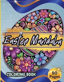 Easter Mandala Coloring Book - Tobba