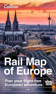 Cover Collins Rail Map of Europe