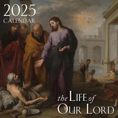 2025 Life of Our Lord Wall Calendar - Tan Books