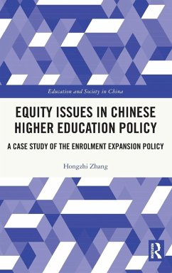Cover Equity Issues in Chinese Higher Education Policy