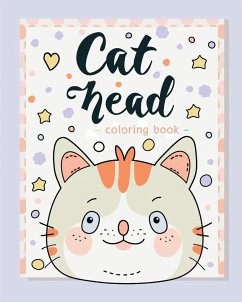 Cat Head - Coloring book for kids - Wath, Polly