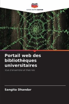 Portail web des bibliothèques universitaires - Dhandar, Sangita