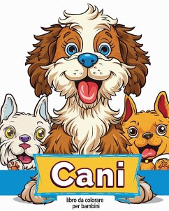 Cani - libro da colorare per bambini - Wath, Polly