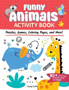 Cover Funny Animals Activity Book